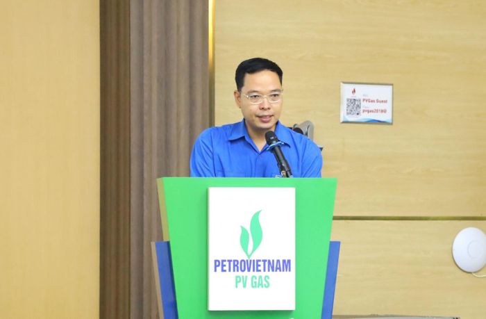 Đồng chí Lê Hoài Bắc – Phó Bí thư Đoàn thanh niên Petrovietnam, Bí thư Đoàn thanh niên PV GAS đánh giá cao sự chủ động của Đoàn cơ sở KĐN trong việc tổ chức diễn đàn chuyên môn gắn với nhiệm vụ SXKD
