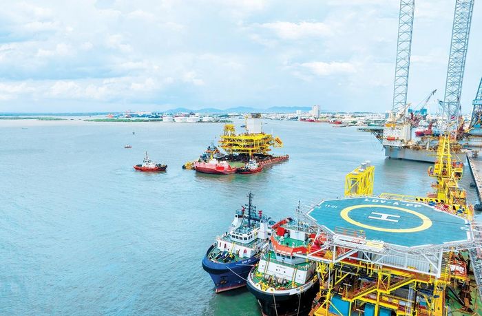 Hai module chính của LDV-A sẵn sàng bước vào hành trình vận chuyển, lắp đặt ngoài khơi