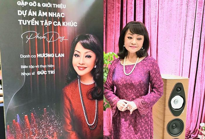 Ca sĩ Hương Lan.