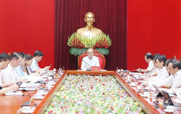 Ban Thường vụ Tỉnh ủy Phú Thọ quyết định thành lập Bộ phận nghiên cứu chuyên đề trực thuộc Tỉnh ủy. Ảnh: Cổng TTĐT tỉnh Phú Thọ