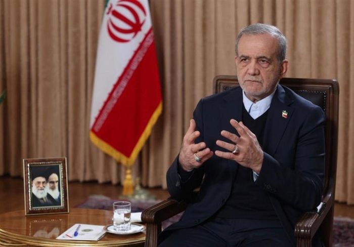 Tổng thống Iran Masoud Pezeshkian. Ảnh: Tasnim