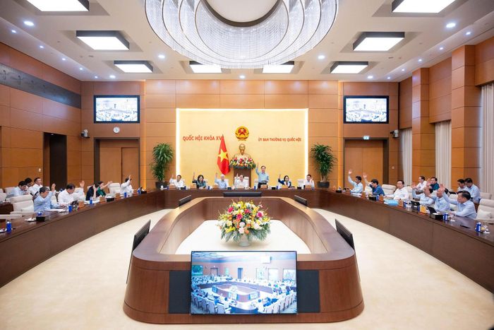 Ủy ban Thường vụ Quốc hội tán thành trình Quốc hội thông qua 2 nghị quyết về việc thành lập Bắc Ninh và thành phố Quảng Ninh. Ảnh: QH