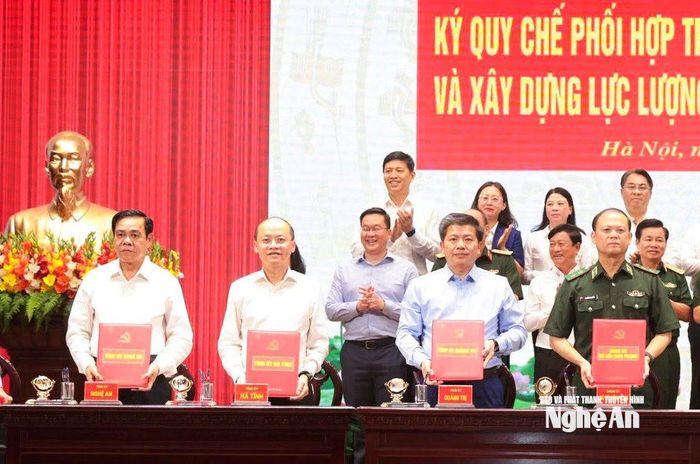 Nghệ An là 1 trong 30 tỉnh, thành phố có đường biên giới ký kết Quy chế phối hợp với Đảng ủy Bộ đội Biên phòng. Ảnh: Văn Đức