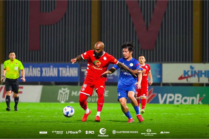 Mùa giải vừa qua, Luiz Antonio là trụ cột không thể thay thế của CLB Hải Phòng.