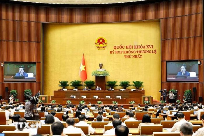Quang cảnh phiên họp. (Ảnh: Doãn Tấn/TTXVN)