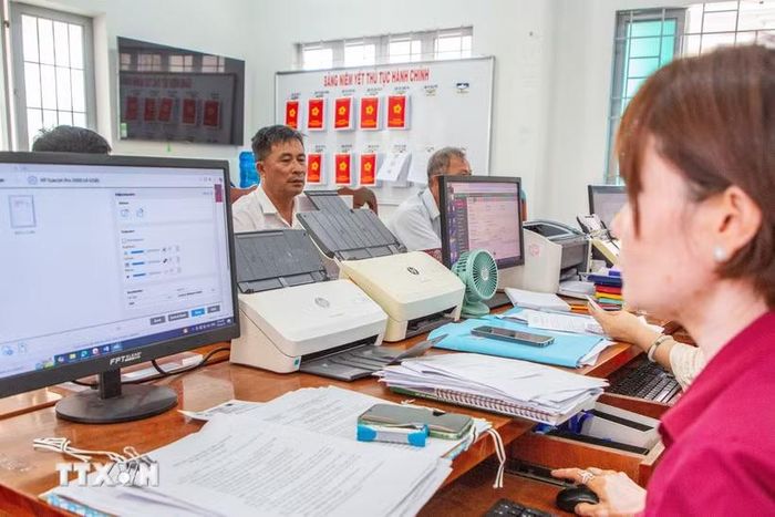 Chuyển đổi số không chỉ là câu chuyện của công nghệ mà đang trở thành động lực nâng cao năng lực quản lý trong giai đoạn mới. (Ảnh: Giang Phương/TTXVN)