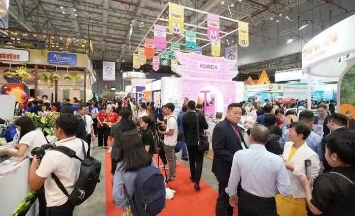 Hội chợ ITE HCMC trở thành điểm đến của truyền thống trong nước và quốc tế. (Ảnh: CTV/Vietnam+)