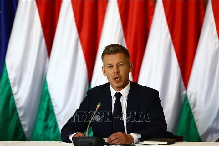 Thủ tướng Hungary Peter Magyar. Ảnh: THX/TTXVN