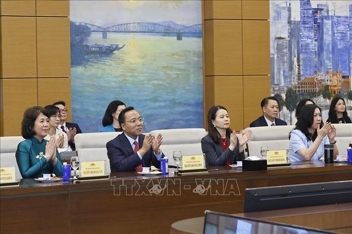 Đại biểu dự gặp mặt. Ảnh: Doãn Tấn/TTXVN