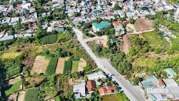 Đường Chu Văn An đoạn vướng mắc, chưa hoàn thiện.