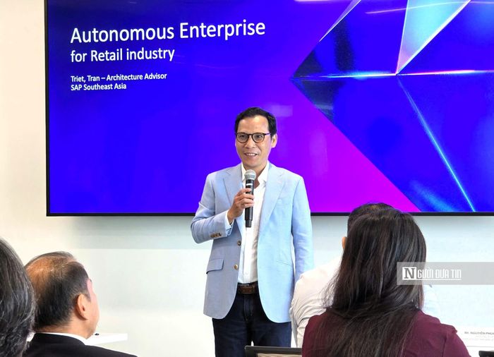 Ông Trần Minh Triết, Giám đốc Giải pháp SAP Southeast Asia.
