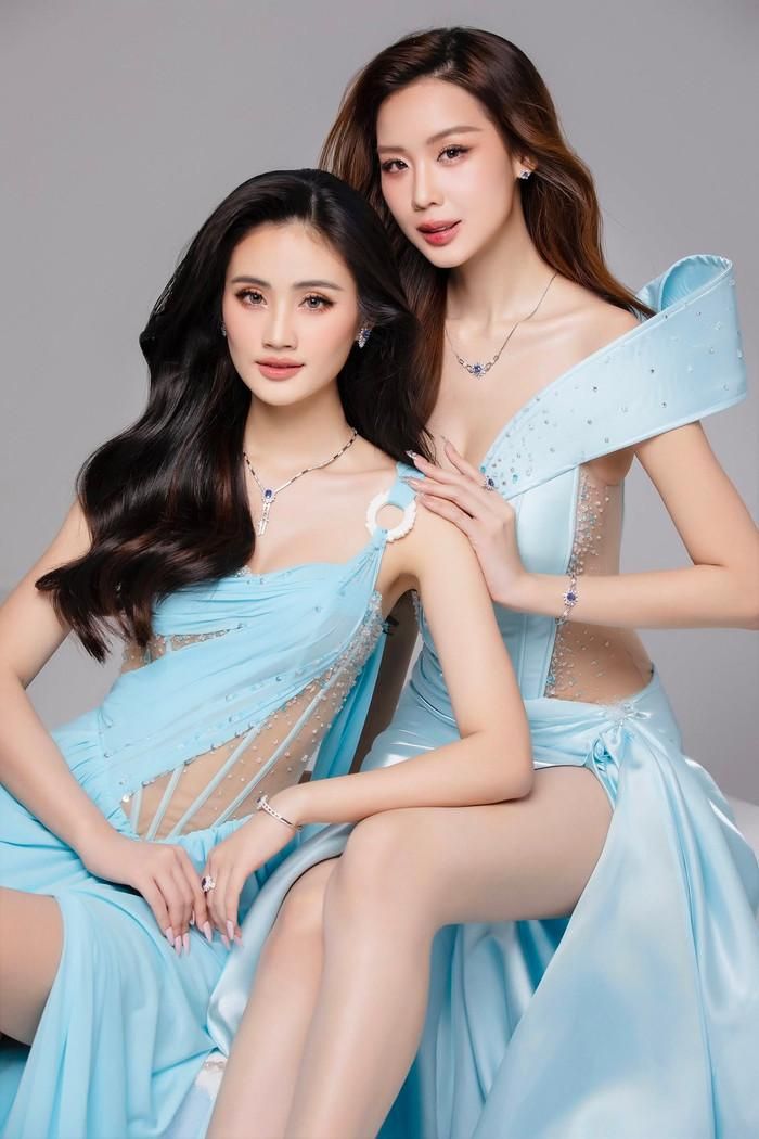 Ý Nhi và Bảo Ngọc sở hữu mối quan hệ khá thân thiết. Ảnh: FBNV