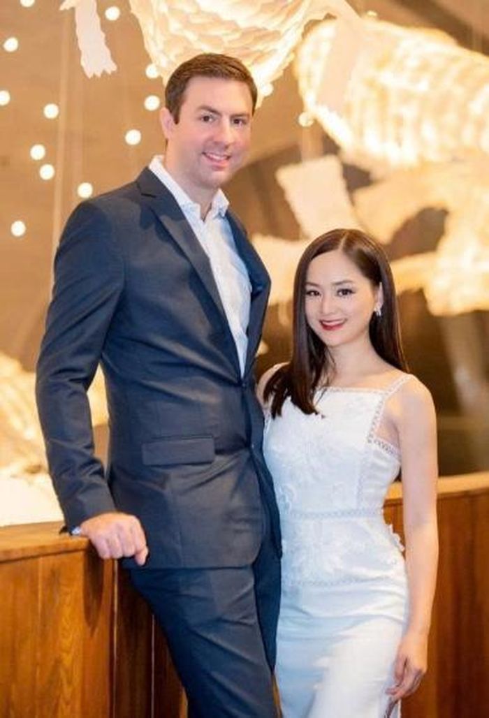 Lan Phương và chồng lúc còn bên nhau.