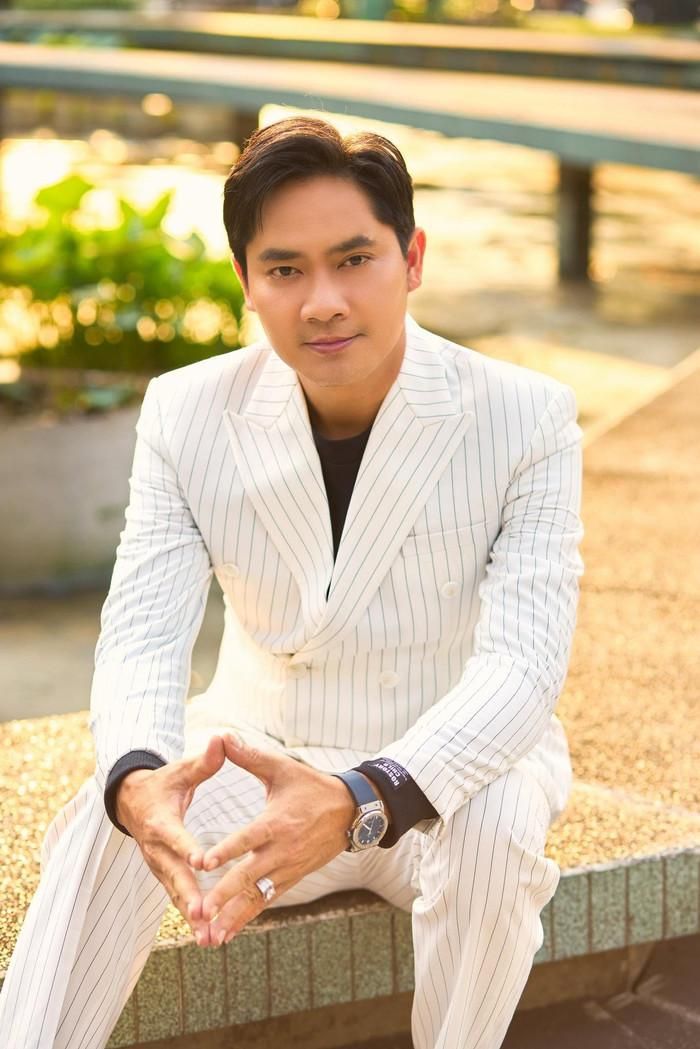 Diễn viên Minh Luân phong độ ở tuổi 41.
