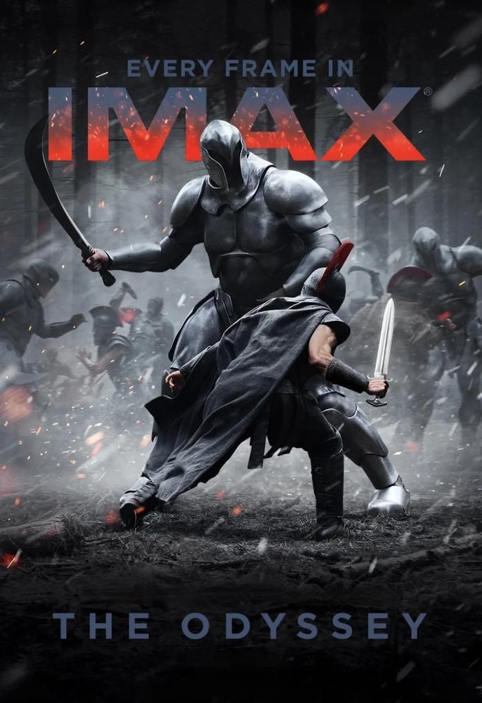 Được quay hoàn toàn bằng máy ảnh IMAX, The Odyssey giúp hệ thống IMAX thiết lập tháng kinh doanh kỷ lục nhất trong lịch sử. Ảnh: NSX
