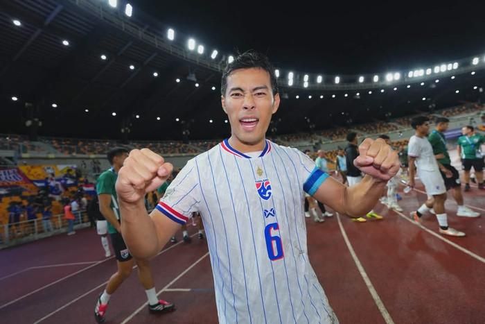 Chiến thắng 1-0 trước Philippines giúp Thái Lan toàn thắng ba trận và tiến sát bán kết AFF Cup 2026. Ảnh: FAT