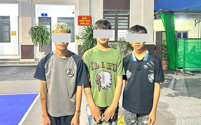 Các đối tượng. Ảnh: Công an Bắc Ninh