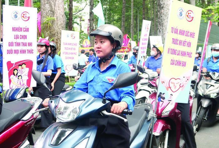 Lễ phát động chiến dịch truyền thông lồng ghép cung cấp dịch vụ nâng cao chất lượng dân số tại vùng mức sinh thấp năm 2026, được tổ chức tại TPHCM
