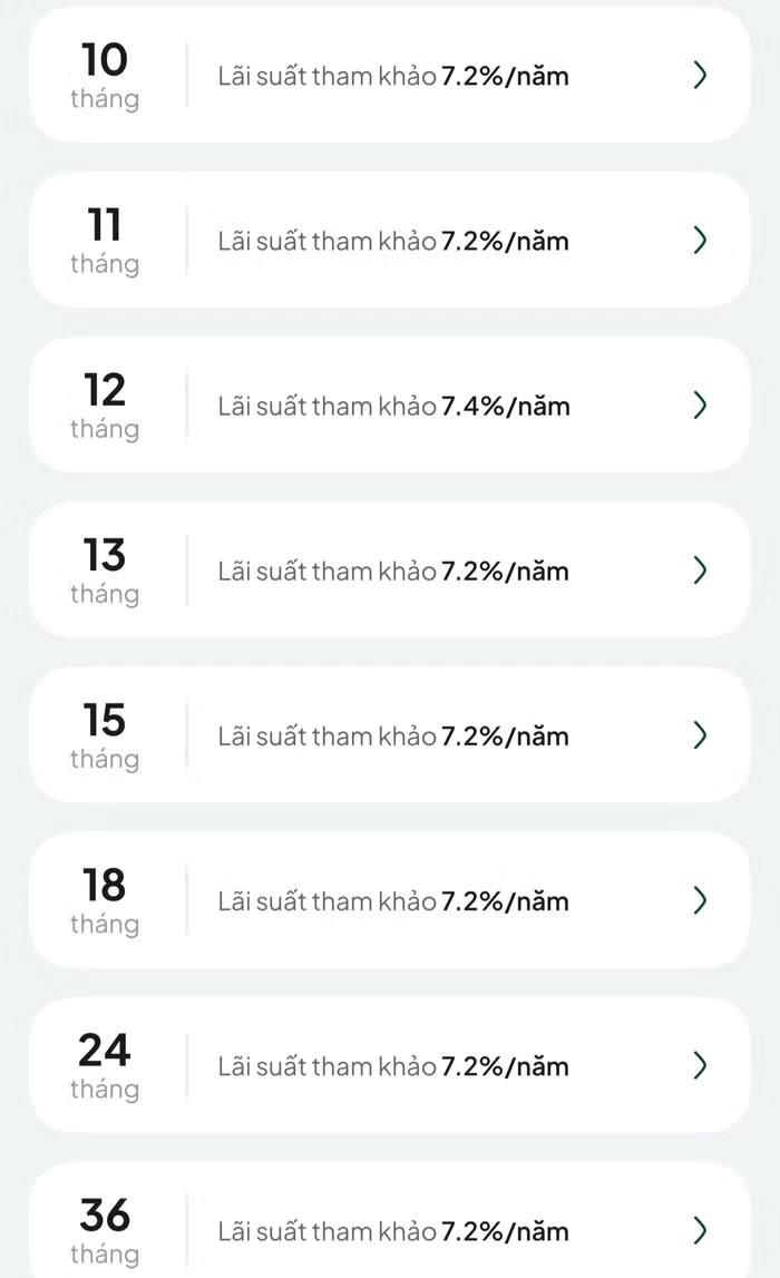 Tiền gửi Online thông qua ứng dụng BIDV SmartBanking.