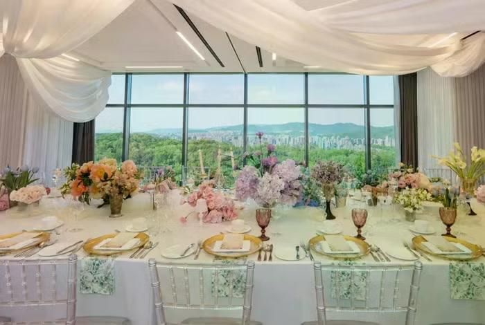 Một showcase cho các đám cưới quy mô nhỏ tại DoubleTree by Hilton Seoul Pangyo