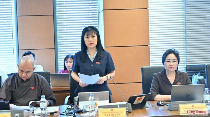 Đại biểu Tạ Thị Yên - đoàn Điện Biên