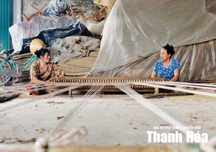 Để dệt được một chiếc chiếu hoa đẹp, cần sự ăn ý tuyệt đối giữa người luồn và người dập. Có lẽ cũng vì thế mà chiếu cói trên vùng đất này vẫn được bán theo đôi tượng trưng cho sự hòa hợp, gắn bó.