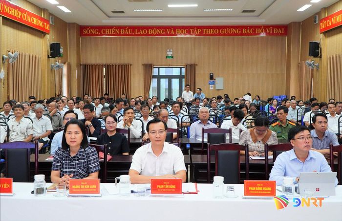 Đại biểu tham dự hội nghị. Ảnh: TÂM ĐAN