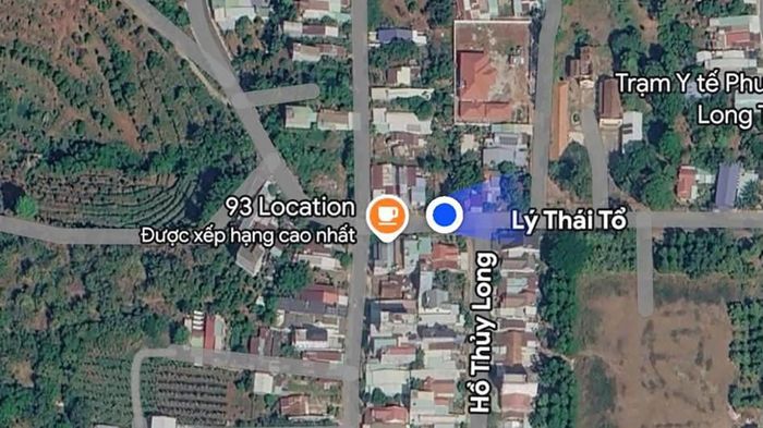 Vị trí theo bản đồ Đội K72 và các đơn vị phối hợp khảo sát. Ảnh: ĐVCC