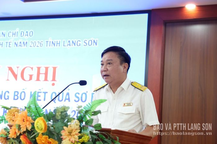 Lãnh đạo Thuế tỉnh tham luận tại hội nghị