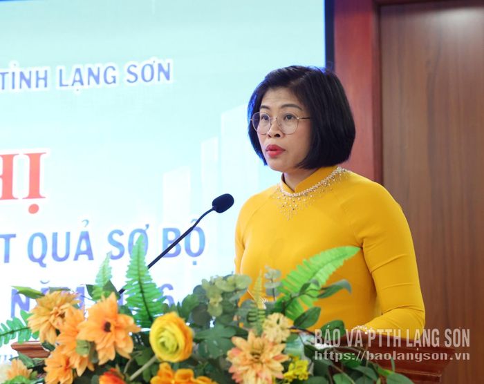 Lãnh đạo UBND phường Kỳ Lừa tham luận tại hội nghị