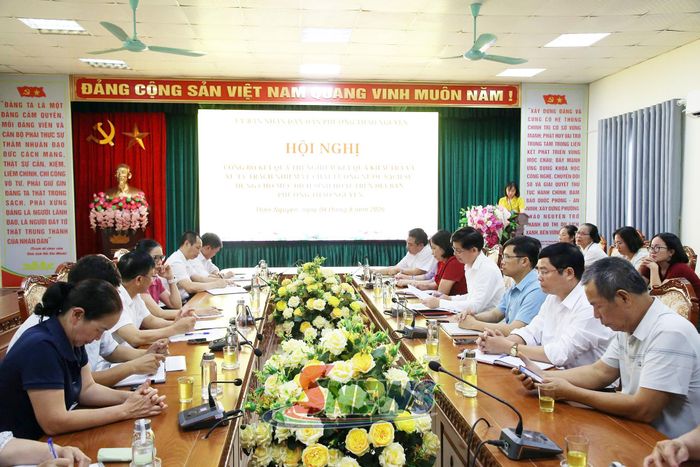 Hội nghị công bố kết quả thí nghiệm, công tác kiểm tra, xử lý trách nhiệm về chất lượng nước sạch.