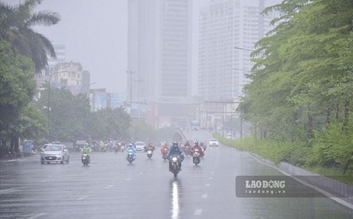 Dự báo miền Bắc có mưa vừa, mưa to, có nơi mưa rất to từ chiều nay 4.8. Ảnh: Tô Thế