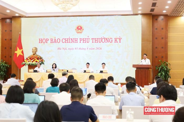 Họp báo Chính phủ thường kỳ tháng 7/2026