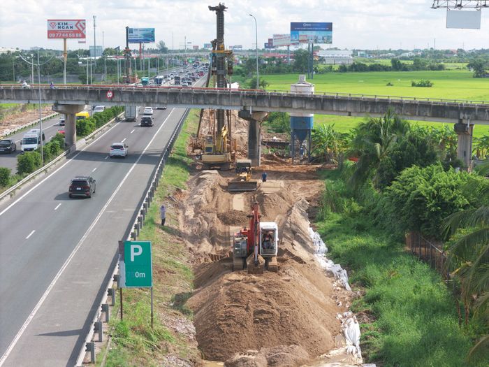 Theo báo cáo tiến độ mới nhất, sản lượng thực hiện dự án đạt khoảng 1.500 tỷ đồng, tương đương 7% giá trị xây lắp.