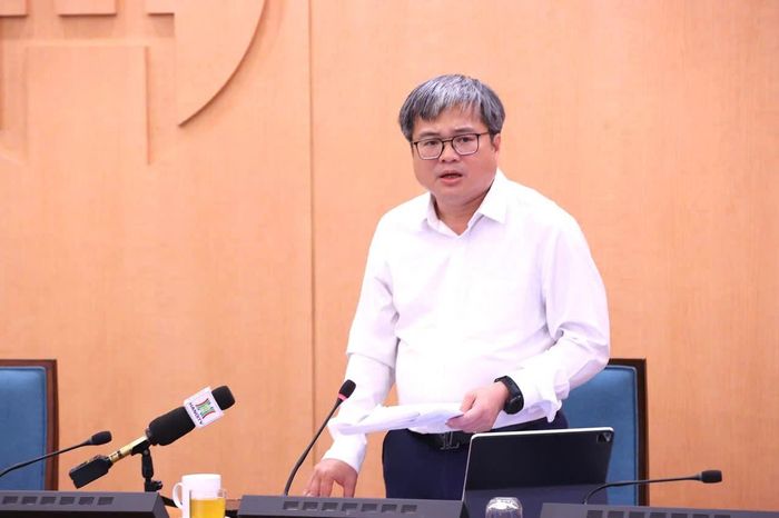 Phó Chủ tịch UBND TP. Hà Nội Trương Việt Dũng phát biểu.