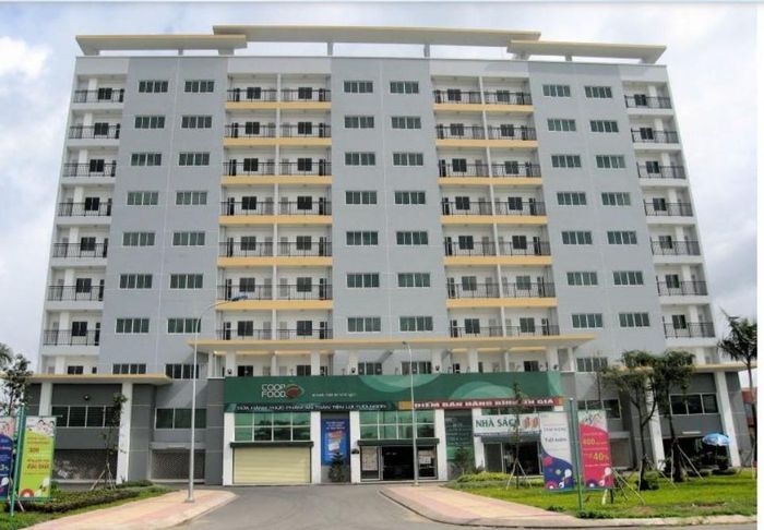 Một khu nhà lưu trú cho công nhân tại KCN Vĩnh Lộc