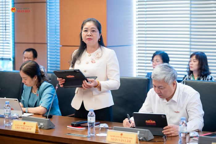 ĐBQH hoạt động chuyên trách tại Hội đồng Dân tộc, ĐBQH Leo Thị Lịch (Bắc Ninh)
