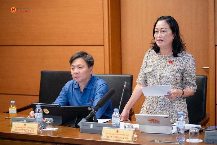 Phó Chủ tịch Hội đồng Dân tộc, ĐBQH Trần Thị Hoa Ry (Cà Mau)