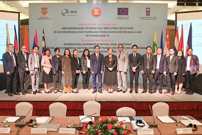 Diễn đàn pháp luật ASEAN 2022. Ảnh: Quỳnh Hoa
