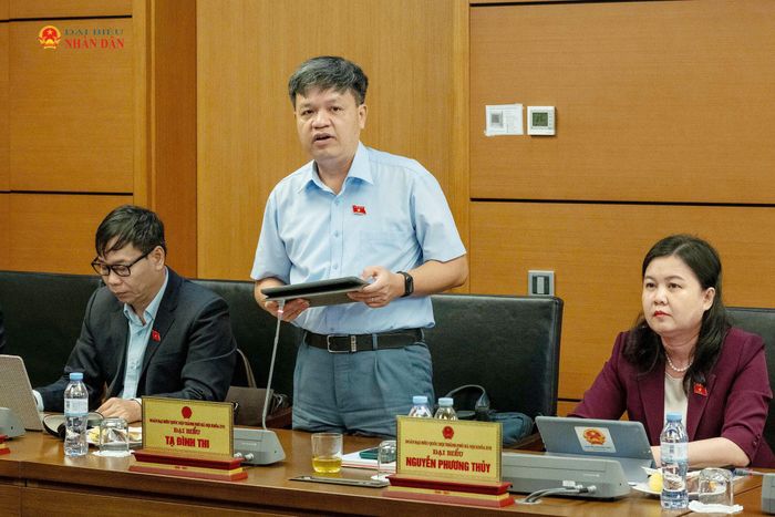ĐBQH Tạ Đình Thi phát biểu