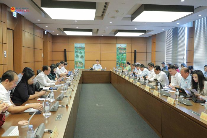 Toàn cảnh phiên thảo luận tại Tổ 4