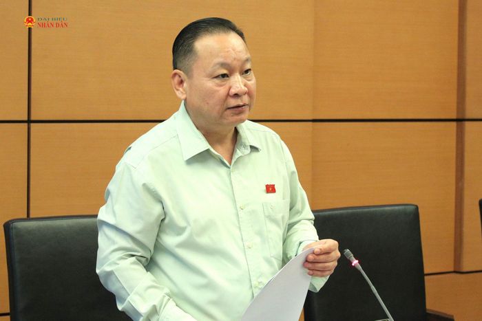 ĐBQH Tráng A Dương (Lào Cai) phát biểu
