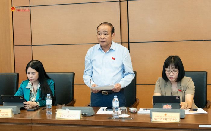 ĐBQH Lã Thanh Tân (TP. Hải Phòng) phát biểu