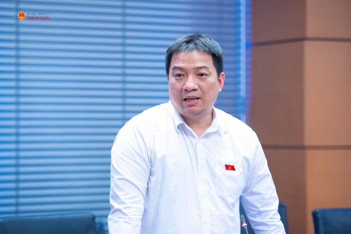 ĐBQH Hồ Đức Thắng (An Giang) phát biểu