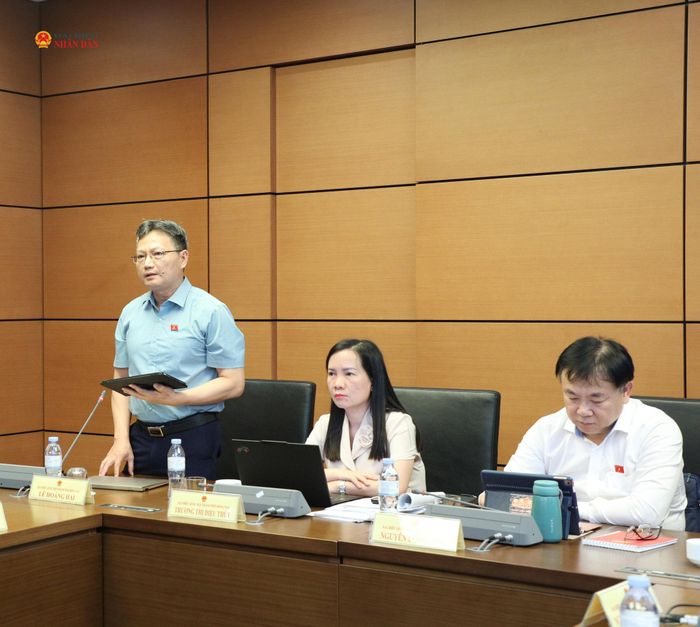 ĐBQH Lê Hoàng Hải (TP. Đồng Nai) phát biểu