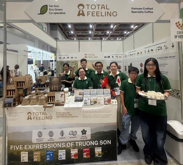 Gian hàng của HTX tại CAFERES JAPAN 2026.
