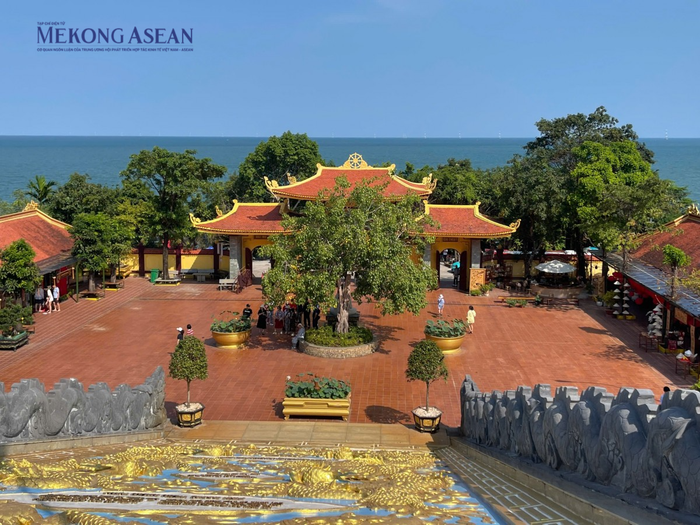 Chùa Hộ Quốc tại ấp Suối Lớn, xã Dương Tơ, thành phố Phú Quốc. Ảnh: Thảo Ngân - Mekong ASEAN.