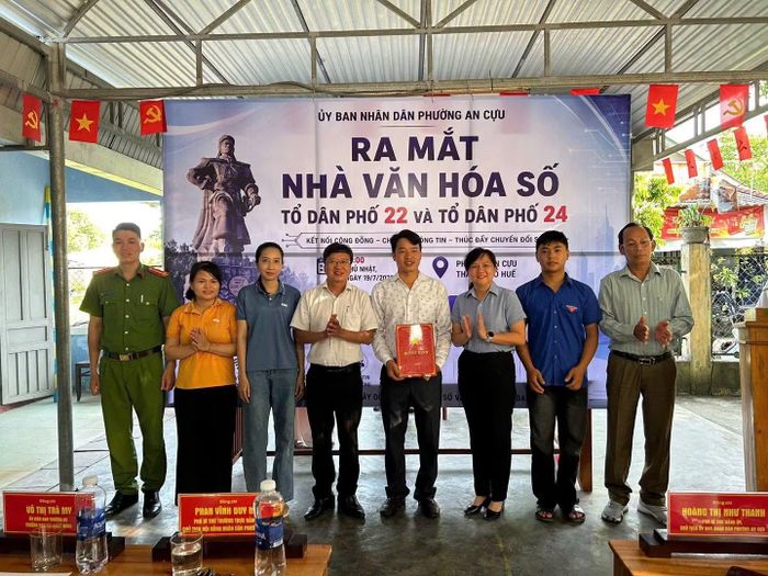 Phường An Cựu thành lập 24 Tổ "Nhà văn hóa số" tại 24 tổ dân phố trên địa bàn phường.