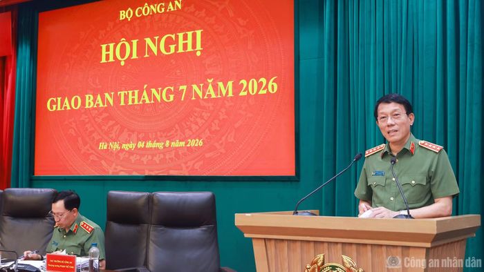 Bộ trưởng Lương Tam Quang biểu dương tinh thần sẵn sàng nhận nhiệm vụ, phối hợp đồng bộ, chặt chẽ giữa Công an các đơn vị, địa phương.