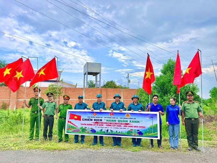 Chiến dịch “Hành quân xanh” hè năm 2026 trên địa bàn xã Lộc Thành.